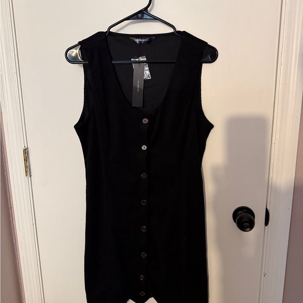 Allegra K Classic Black Dress
